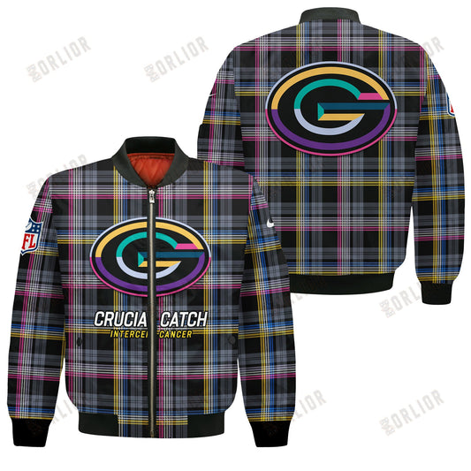 Green Bay Packers National Football League 2024 Crucial Catch Bomber Jacket