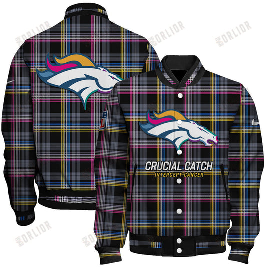 Denver Broncos National Football League 2024 Crucial Catch Unisex Varsity Jacket