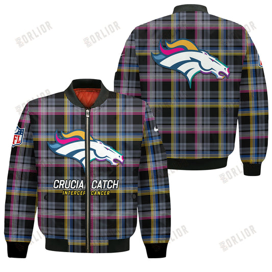 Denver Broncos National Football League 2024 Crucial Catch Bomber Jacket
