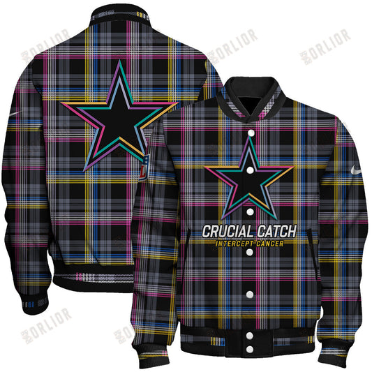 Dallas Cowboys National Football League 2024 Crucial Catch Unisex Varsity Jacket