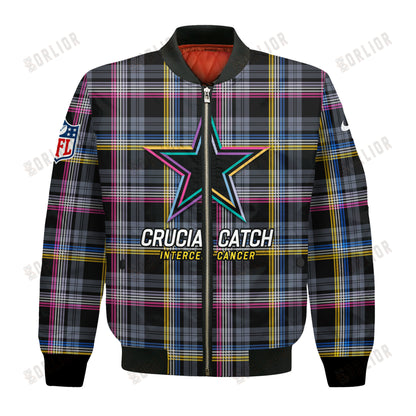Dallas Cowboys National Football League 2024 Crucial Catch Bomber Jacket