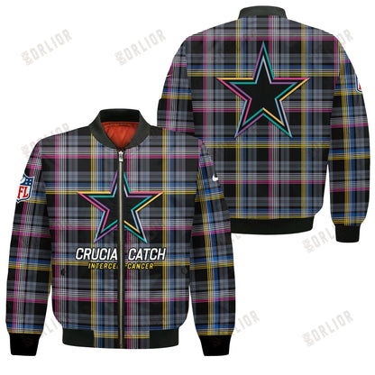 Dallas Cowboys National Football League 2024 Crucial Catch Bomber Jacket