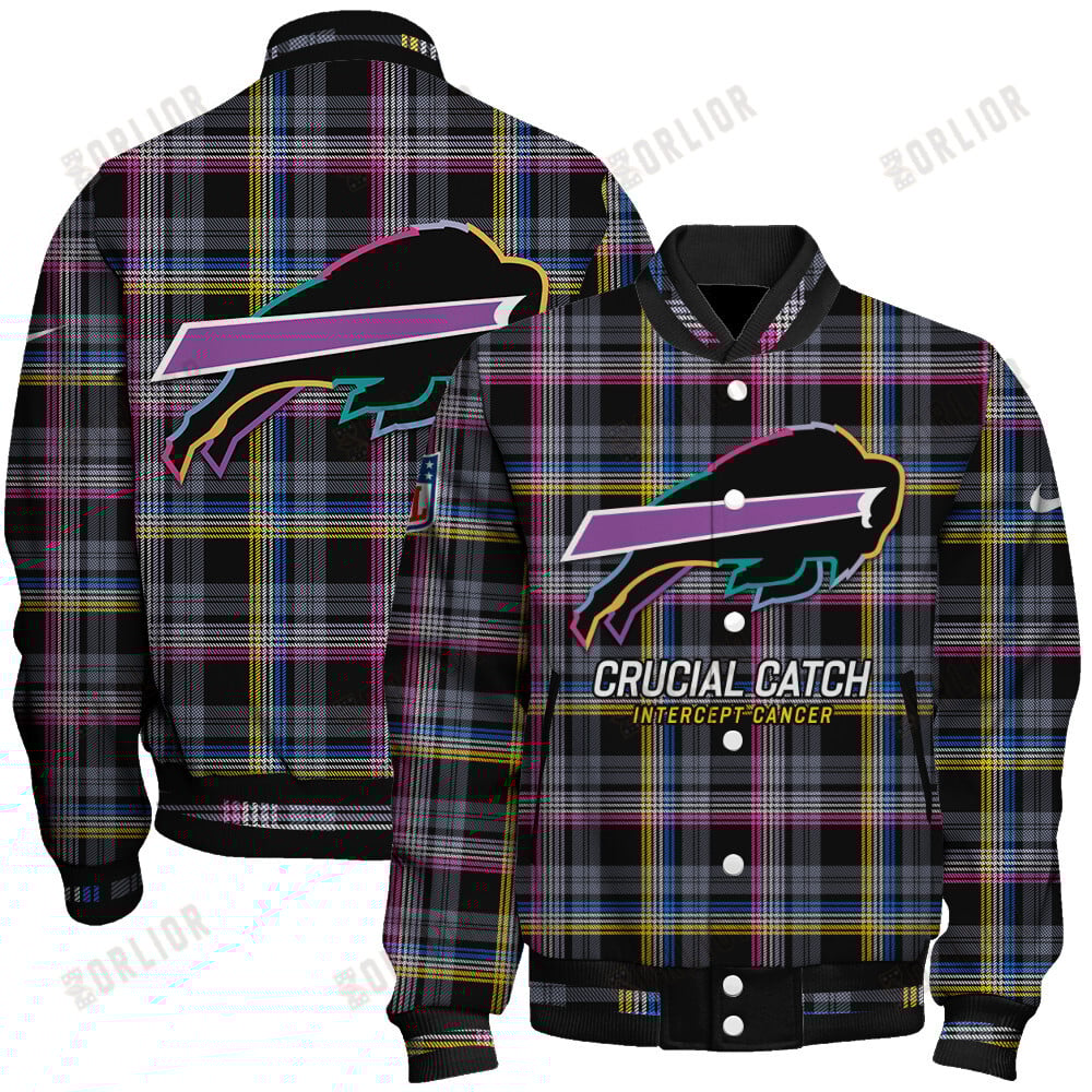 Buffalo Bills National Football League 2024 Crucial Catch Unisex Varsity Jacket
