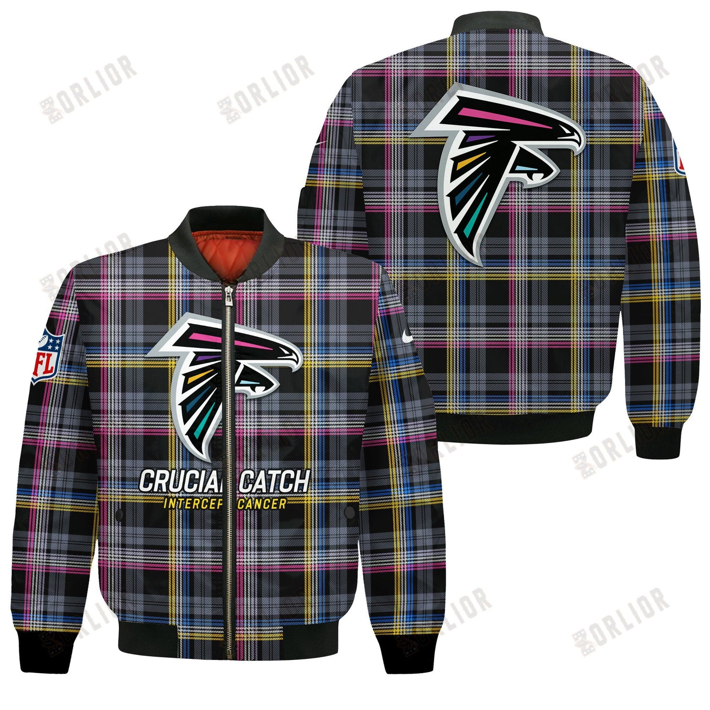 Atlanta Falcons National Football League 2024 Crucial Catch Bomber Jacket
