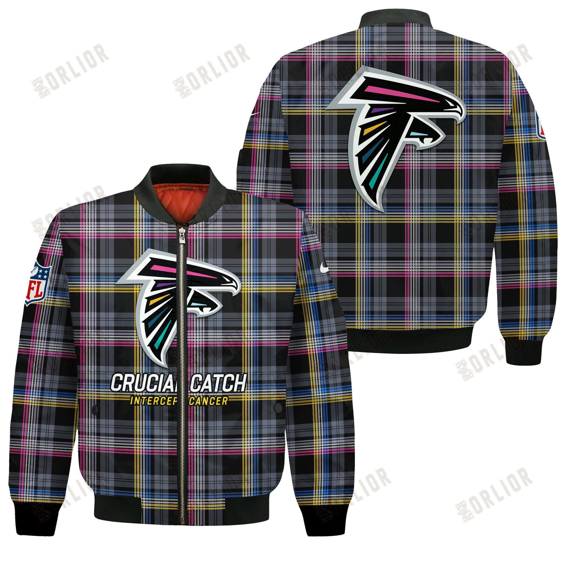 Atlanta Falcons National Football League 2024 Crucial Catch Bomber Jacket