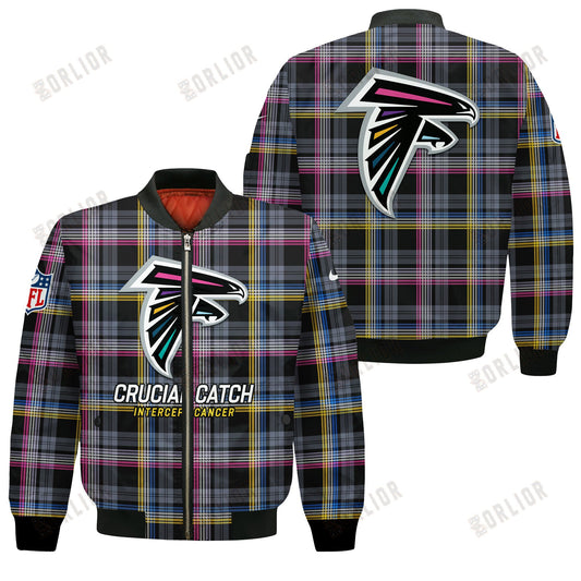 Atlanta Falcons National Football League 2024 Crucial Catch Bomber Jacket