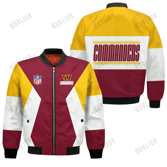 Washington Commanders National Football League 2024 Unique Design Bomber Jacket