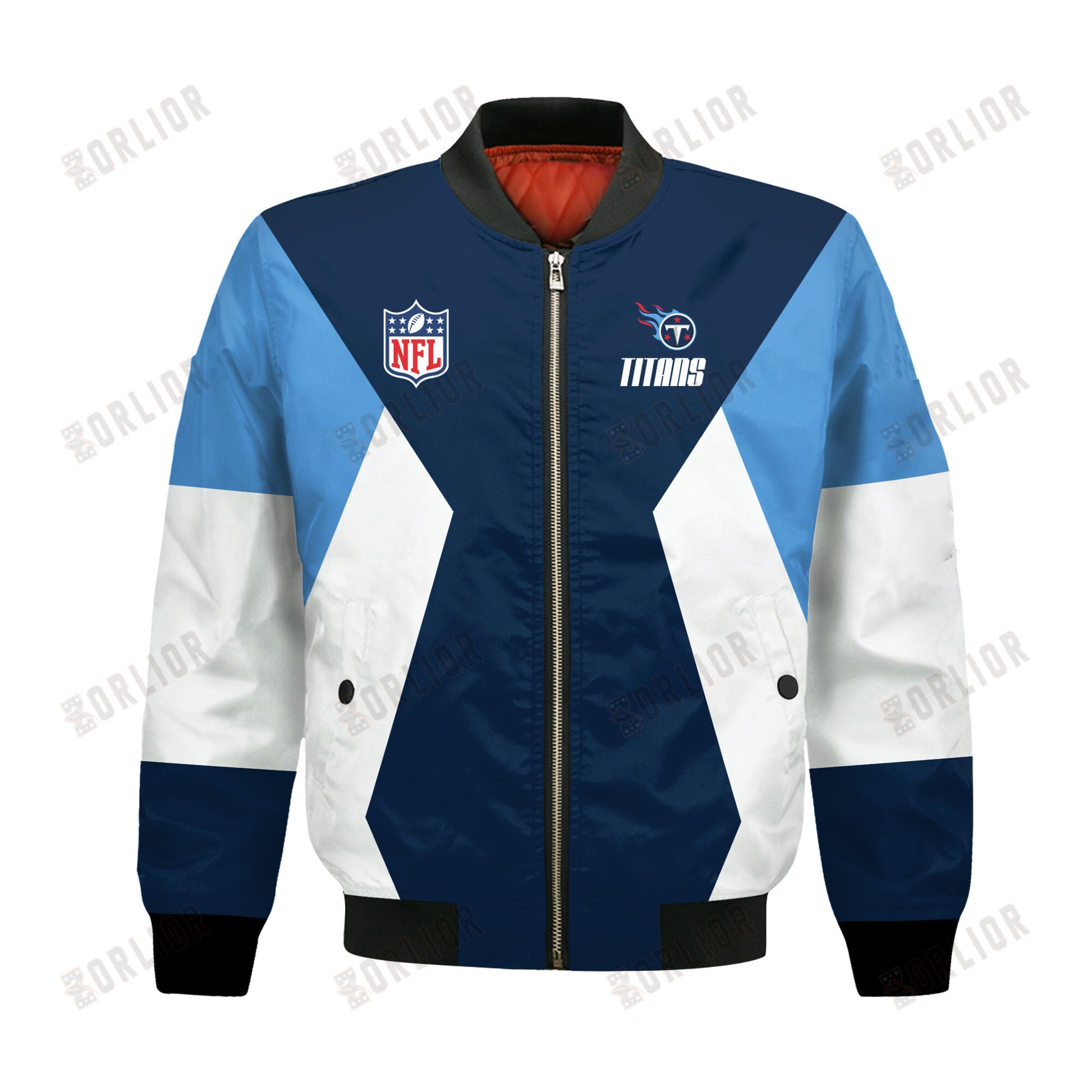 Tennessee Titans National Football League 2024 Unique Design Bomber Jacket