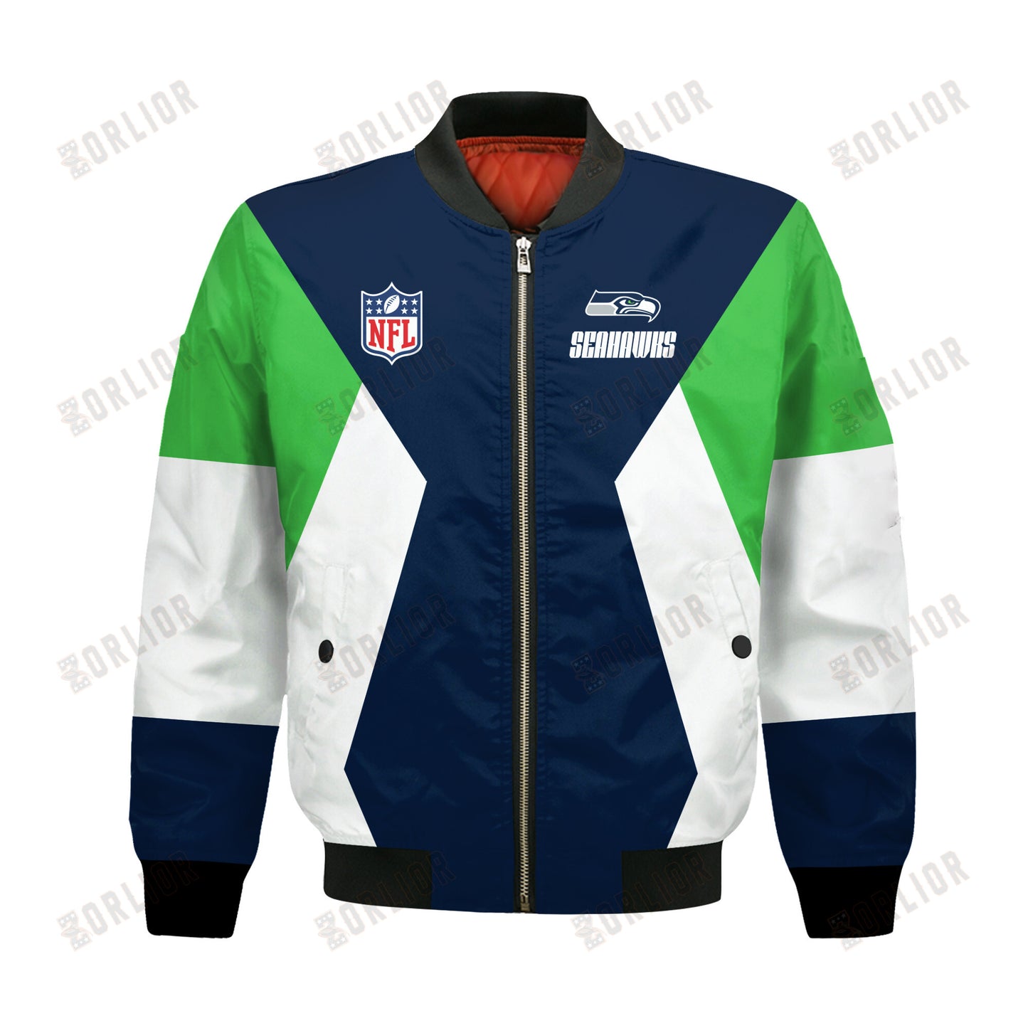 Seattle Seahawks National Football League 2024 Unique Design Bomber Jacket