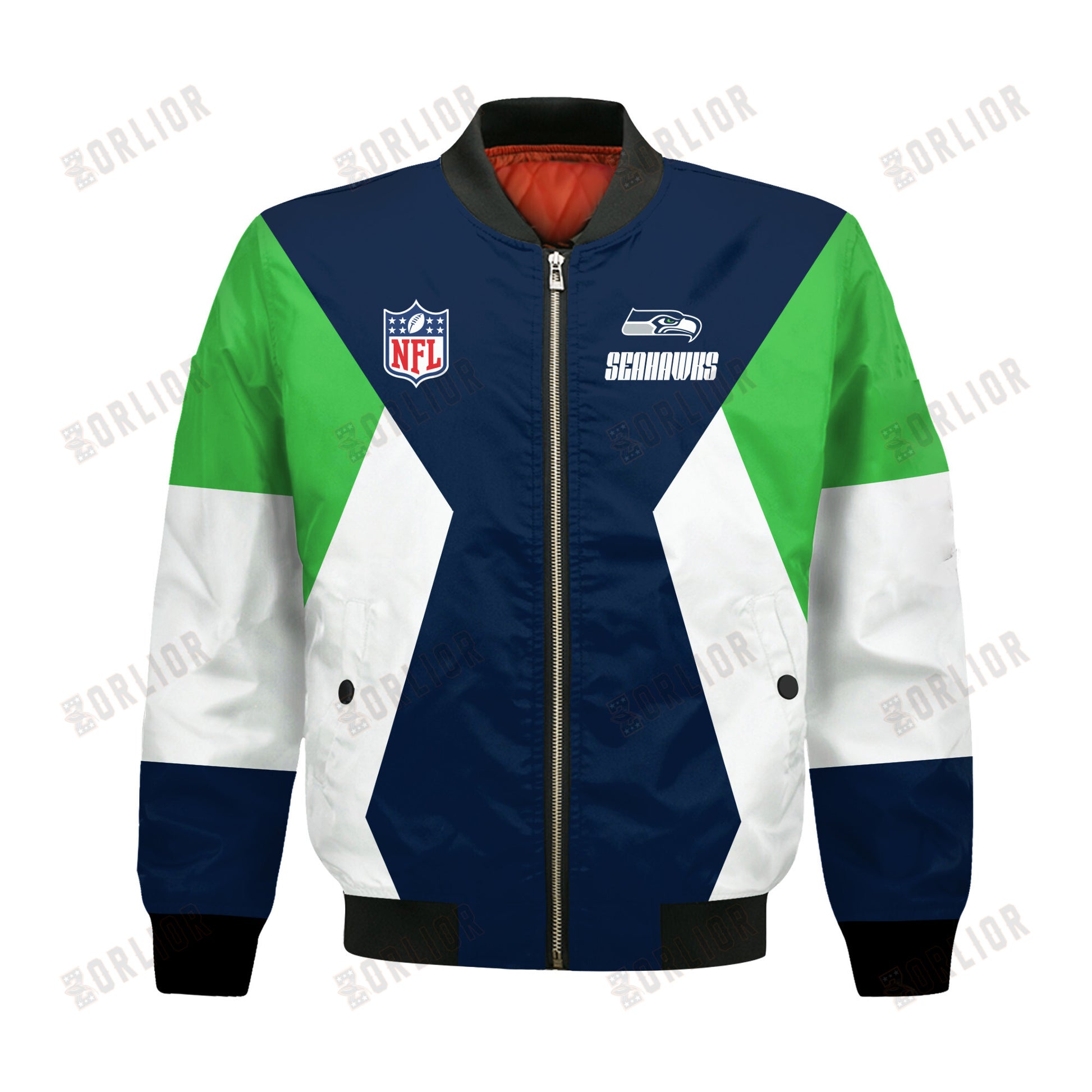 Seattle Seahawks National Football League 2024 Unique Design Bomber Jacket