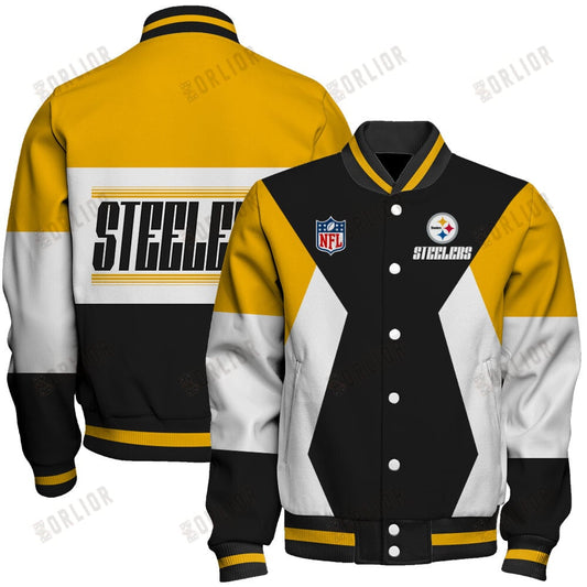 Pittsburgh Steelers National Football League 2024 Unique Design Unisex Varsity Jacket