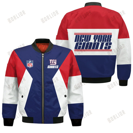 New York Giants National Football League 2024 Unique Design Bomber Jacket