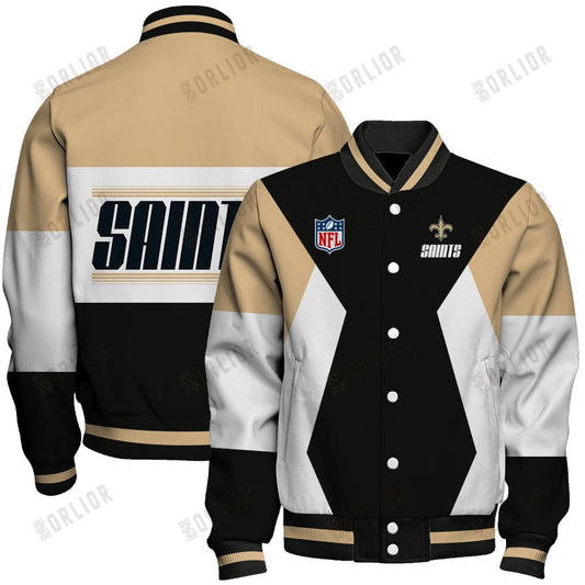 New Orleans Saints National Football League 2024 Unique Design Unisex Varsity Jacket