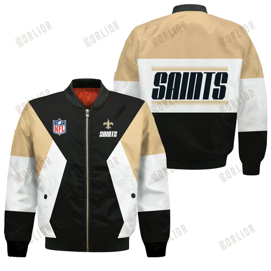 New Orleans Saints National Football League 2024 Unique Design Bomber Jacket