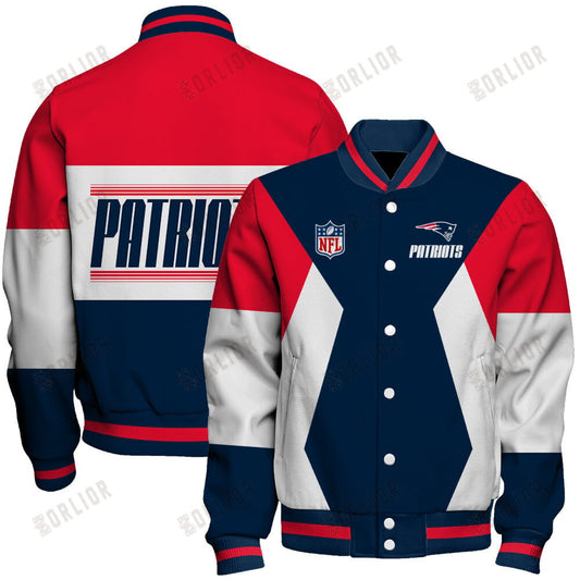 New England Patriots National Football League 2024 Unique Design Unisex Varsity Jacket