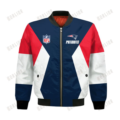 New England Patriots National Football League 2024 Unique Design Bomber Jacket