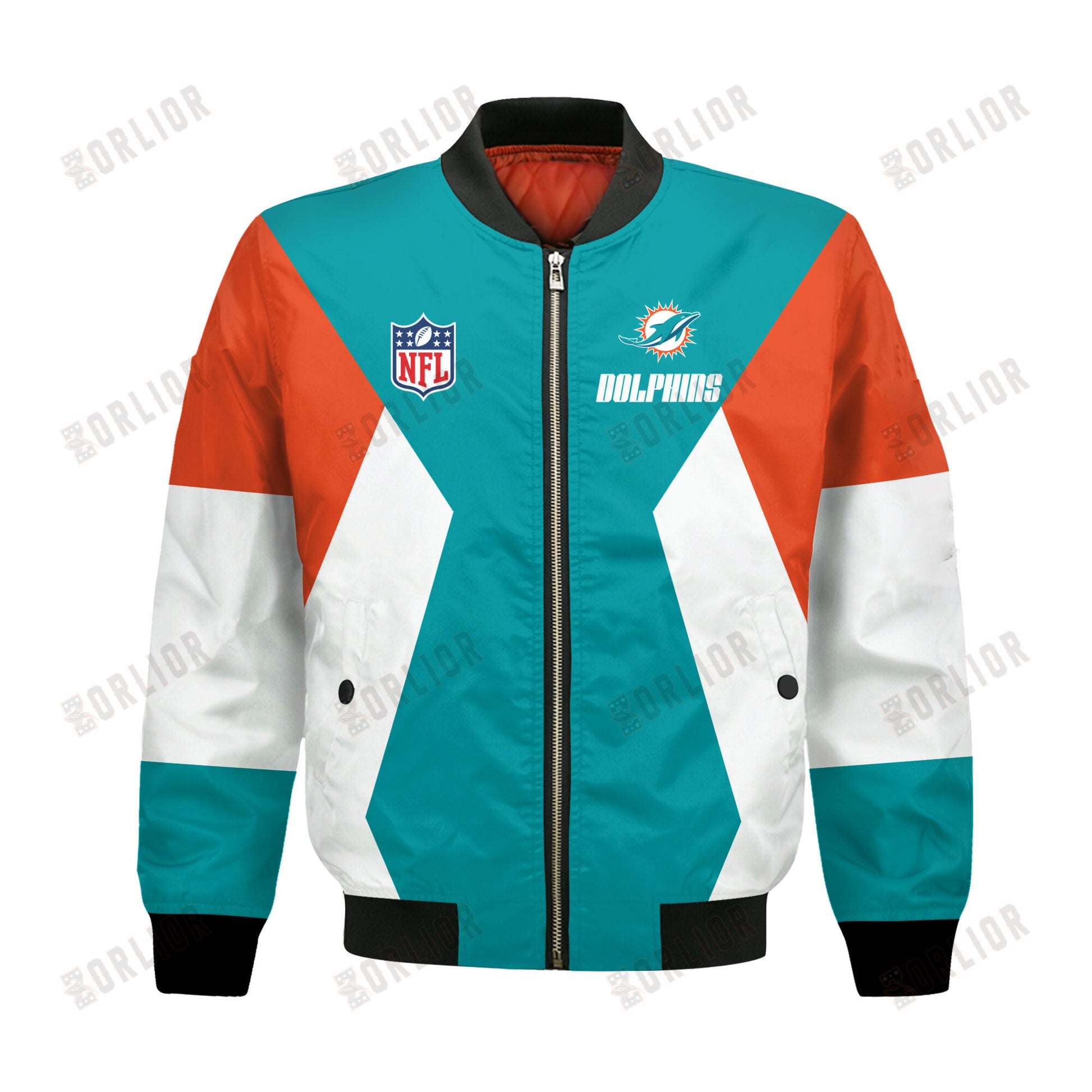Miami Dolphins National Football League 2024 Unique Design Bomber Jacket