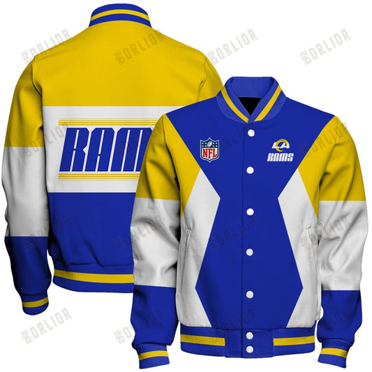 Los Angeles Rams National Football League 2024 Unique Design Unisex Varsity Jacket