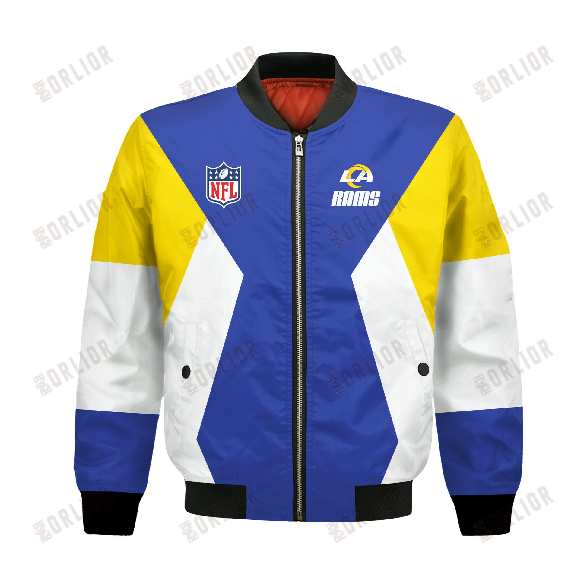 Los Angeles Rams National Football League 2024 Unique Design Bomber Jacket
