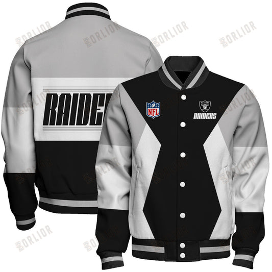 Las Vegas Raiders National Football League 2024 Unique Design Unisex Varsity Jacket