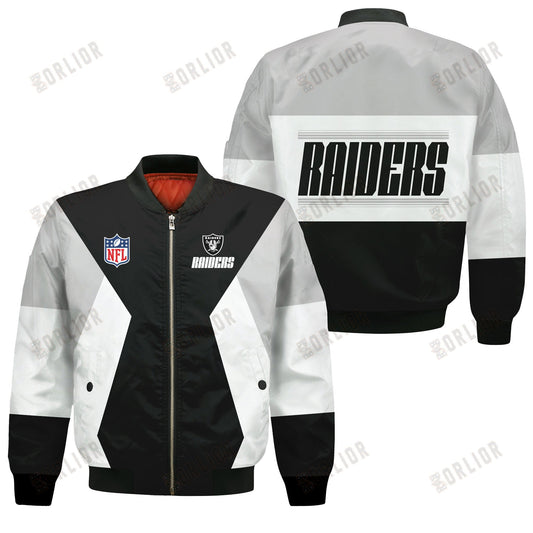 Las Vegas Raiders National Football League 2024 Unique Design Bomber Jacket