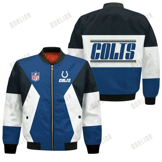 Indianapolis Colts National Football League 2024 Unique Design Bomber Jacket