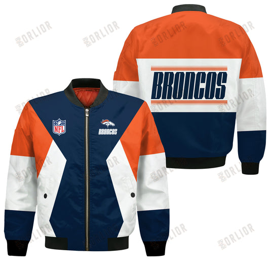 Denver Broncos National Football League 2024 Unique Design Bomber Jacket