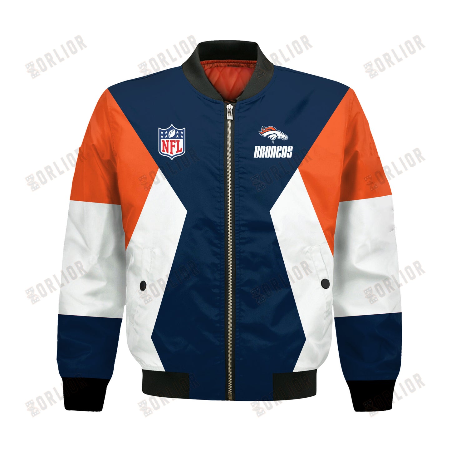 Denver Broncos National Football League 2024 Unique Design Bomber Jacket