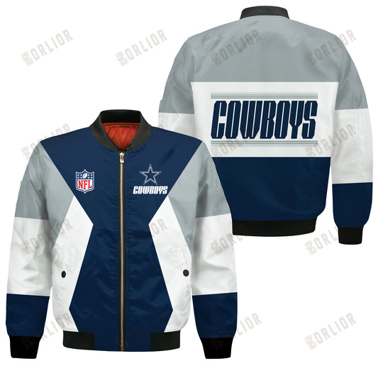 Dallas Cowboys National Football League 2024 Unique Design Bomber Jacket