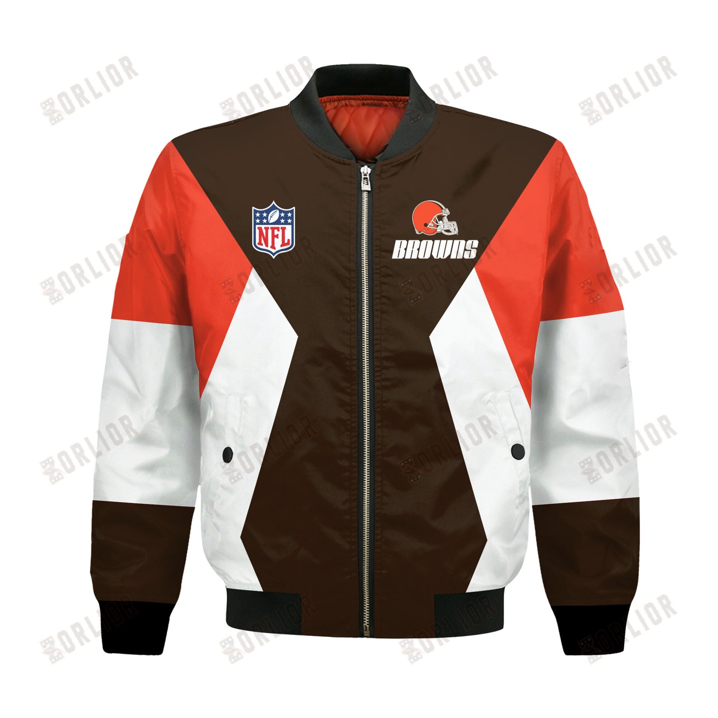 Cleveland Browns National Football League 2024 Unique Design Bomber Jacket