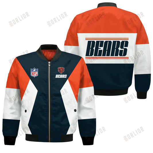 Chicago Bears National Football League 2024 Unique Design Bomber Jacket