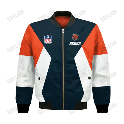 Chicago Bears National Football League 2024 Unique Design Bomber Jacket