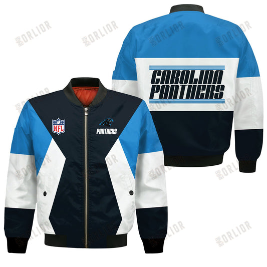 Carolina Panthers National Football League 2024 Unique Design Bomber Jacket