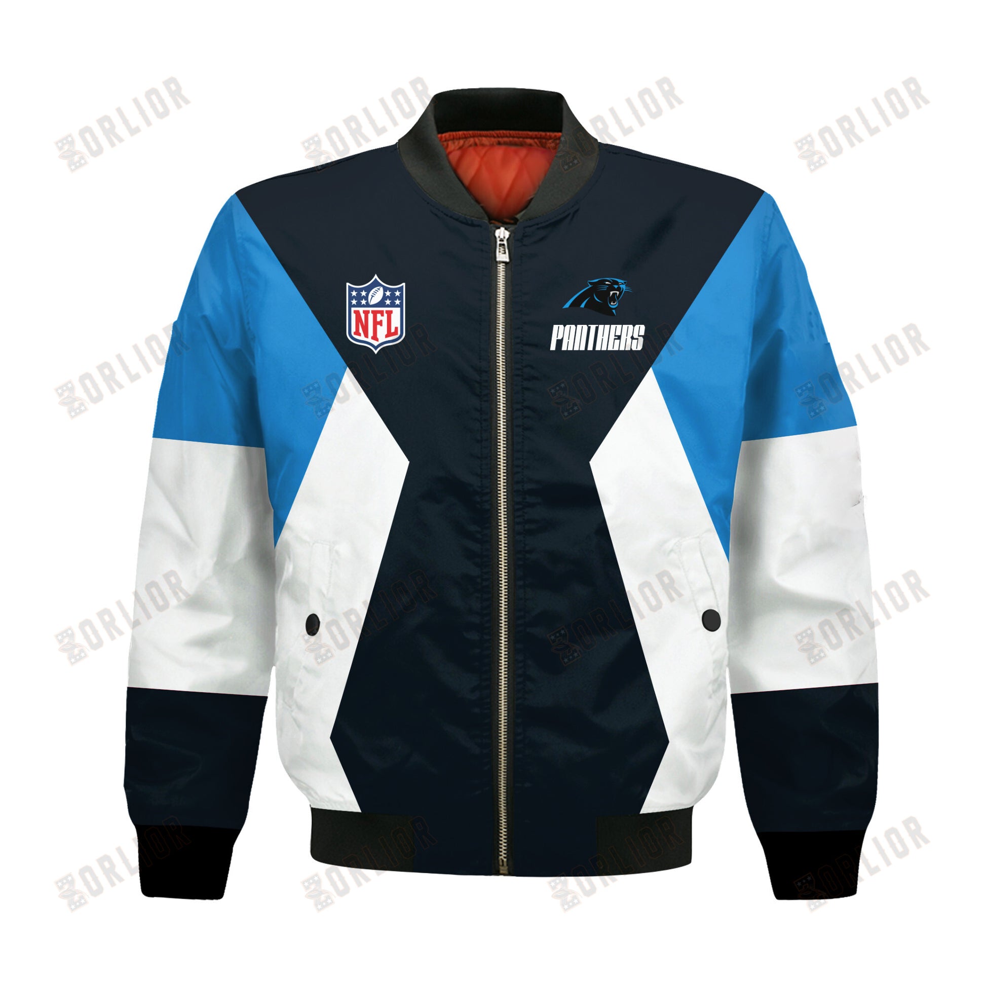 Carolina Panthers National Football League 2024 Unique Design Bomber Jacket