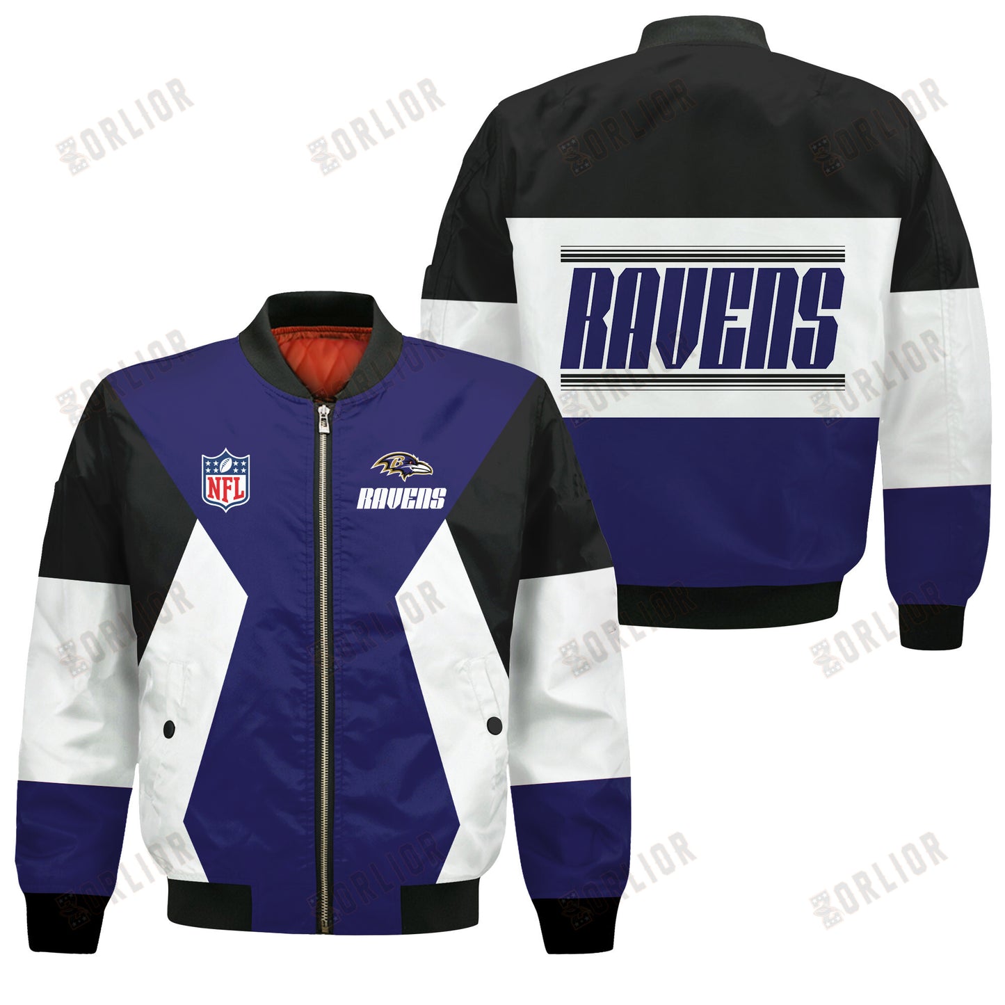 Baltimore Ravens National Football League 2024 Unique Design Bomber Jacket