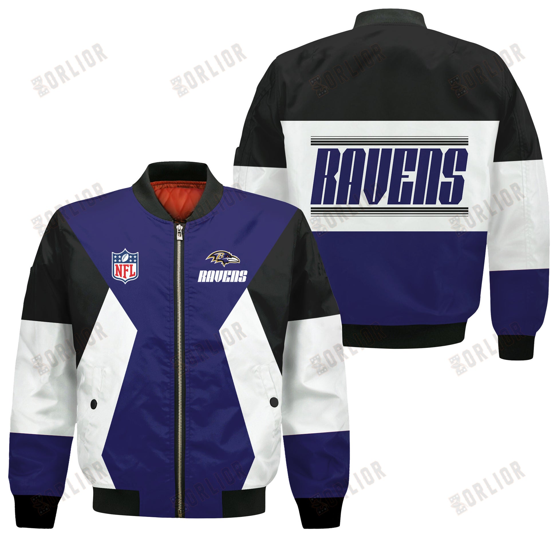 Baltimore Ravens National Football League 2024 Unique Design Bomber Jacket