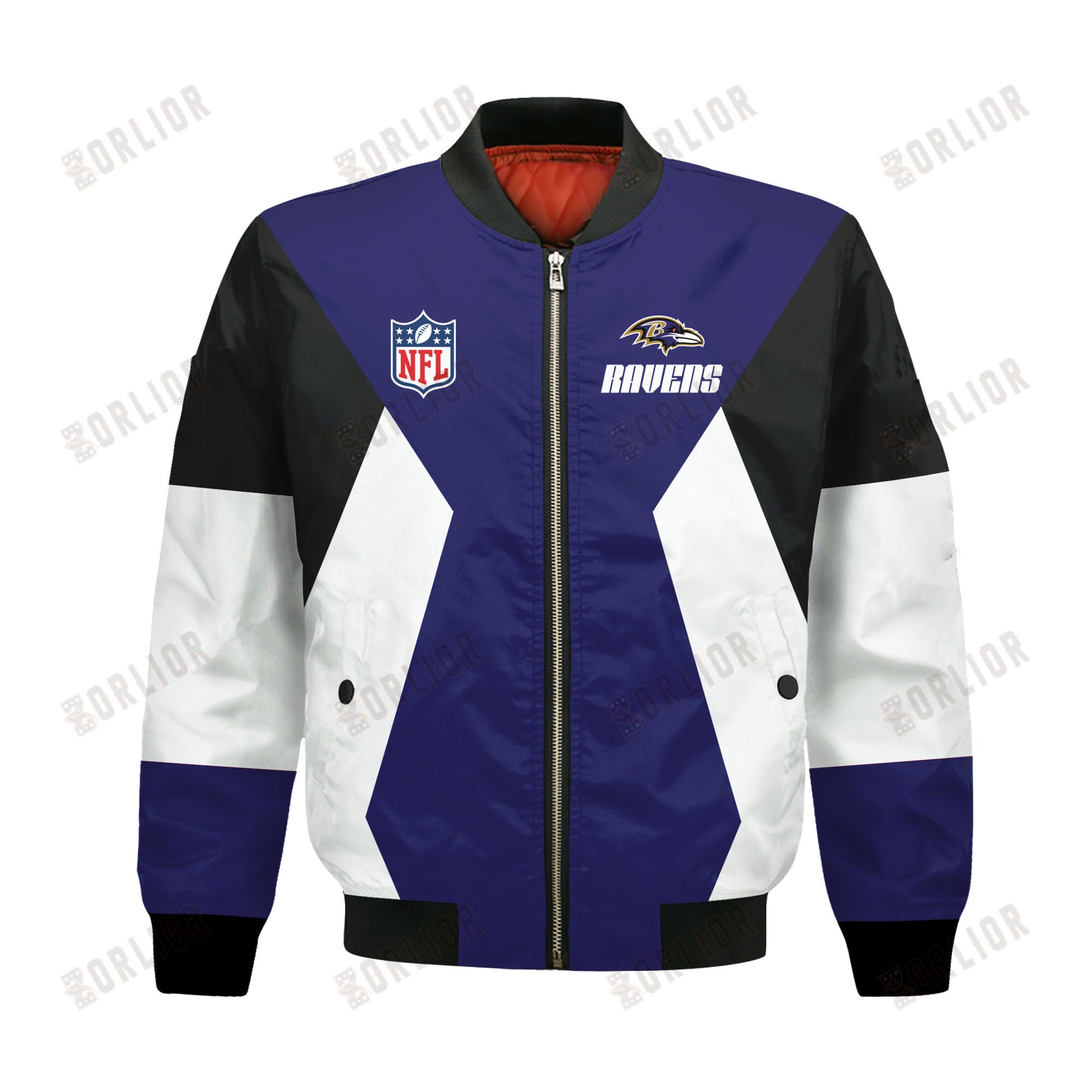 Baltimore Ravens National Football League 2024 Unique Design Bomber Jacket