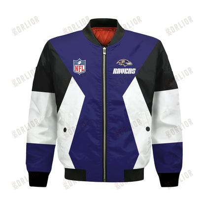 Baltimore Ravens National Football League 2024 Unique Design Bomber Jacket