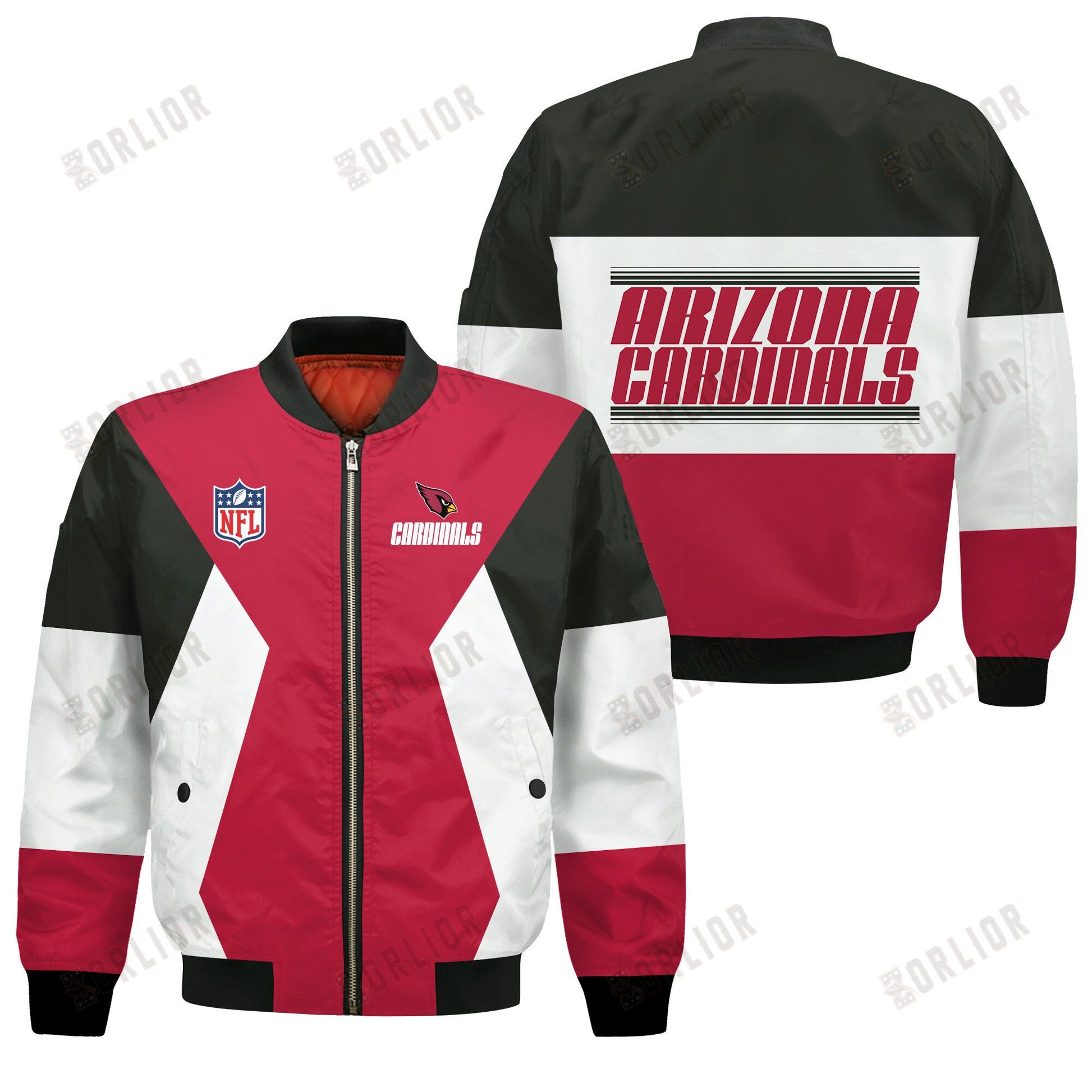 Arizona Cardinals National Football League 2024 Unique Design Bomber Jacket