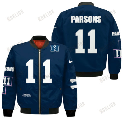 Micah Parsons #11 Dallas Cowboys National Football League 2024 Unique Design Bomber Jacket