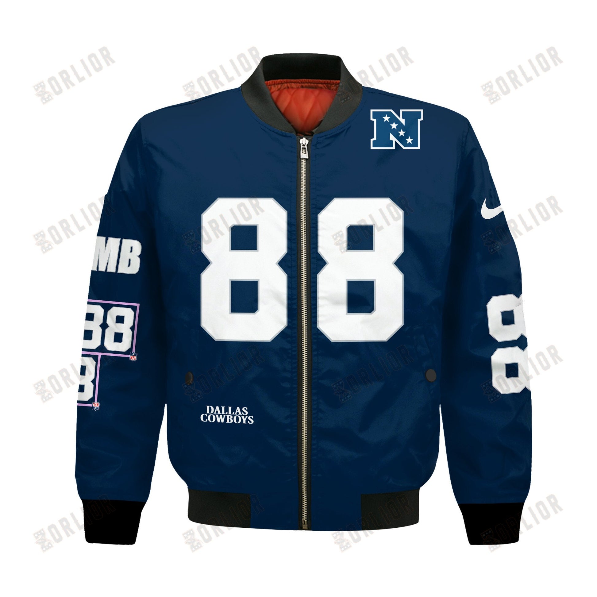 CeeDee Lamb #88 Dallas Cowboys National Football League 2024 Unique Design Bomber Jacket