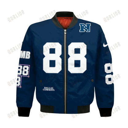 CeeDee Lamb #88 Dallas Cowboys National Football League 2024 Unique Design Bomber Jacket