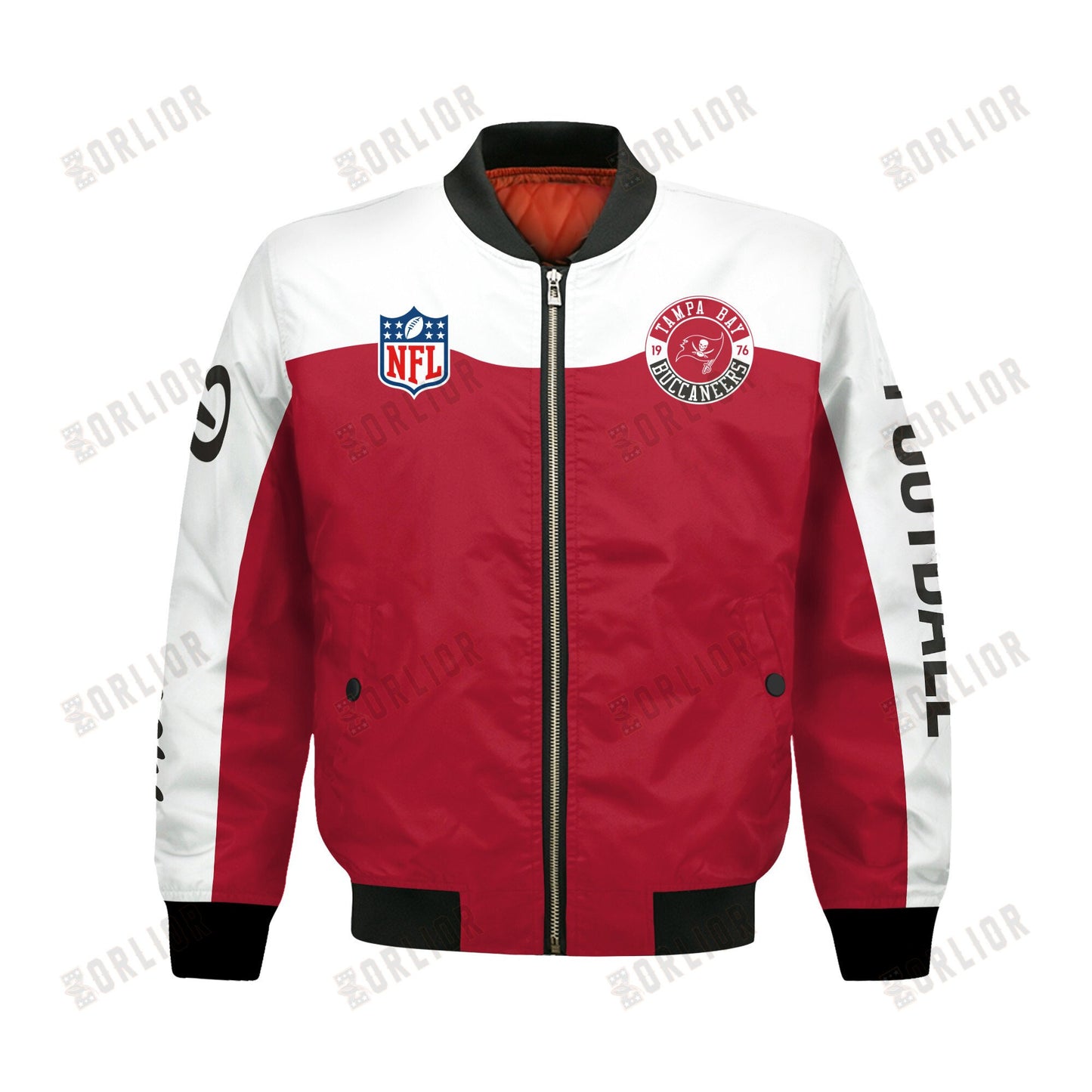 Tampa Bay Buccaneers National Football League 2024 Face Any Weather Bomber Jacket