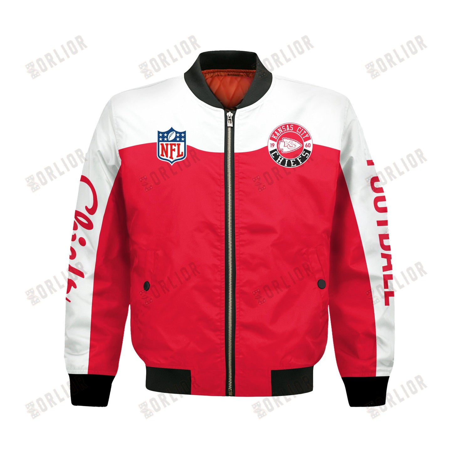 Kansas City Chiefs National Football League 2024 Face Any Weather Bomber Jacket