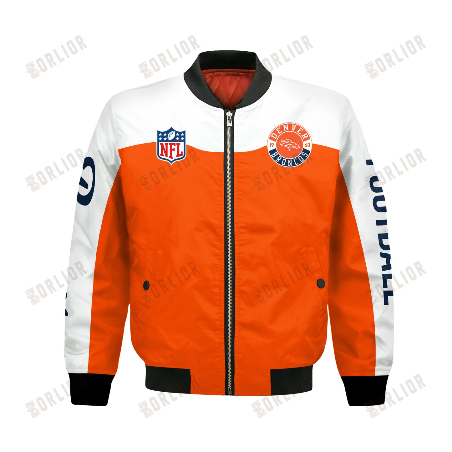 Denver Broncos National Football League 2024 Face Any Weather Bomber Jacket