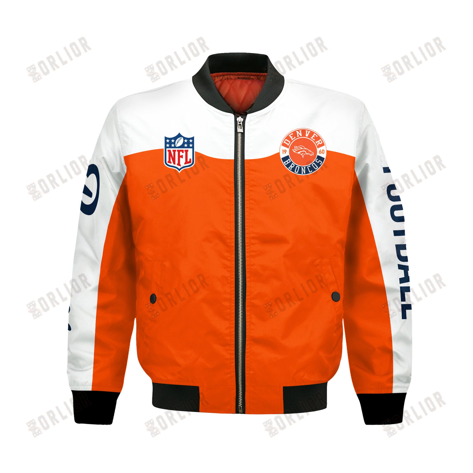 Denver Broncos National Football League 2024 Face Any Weather Bomber Jacket