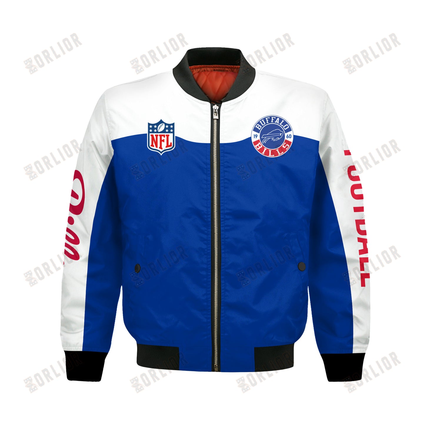 Buffalo Bills National Football League 2024 Face Any Weather Bomber Jacket