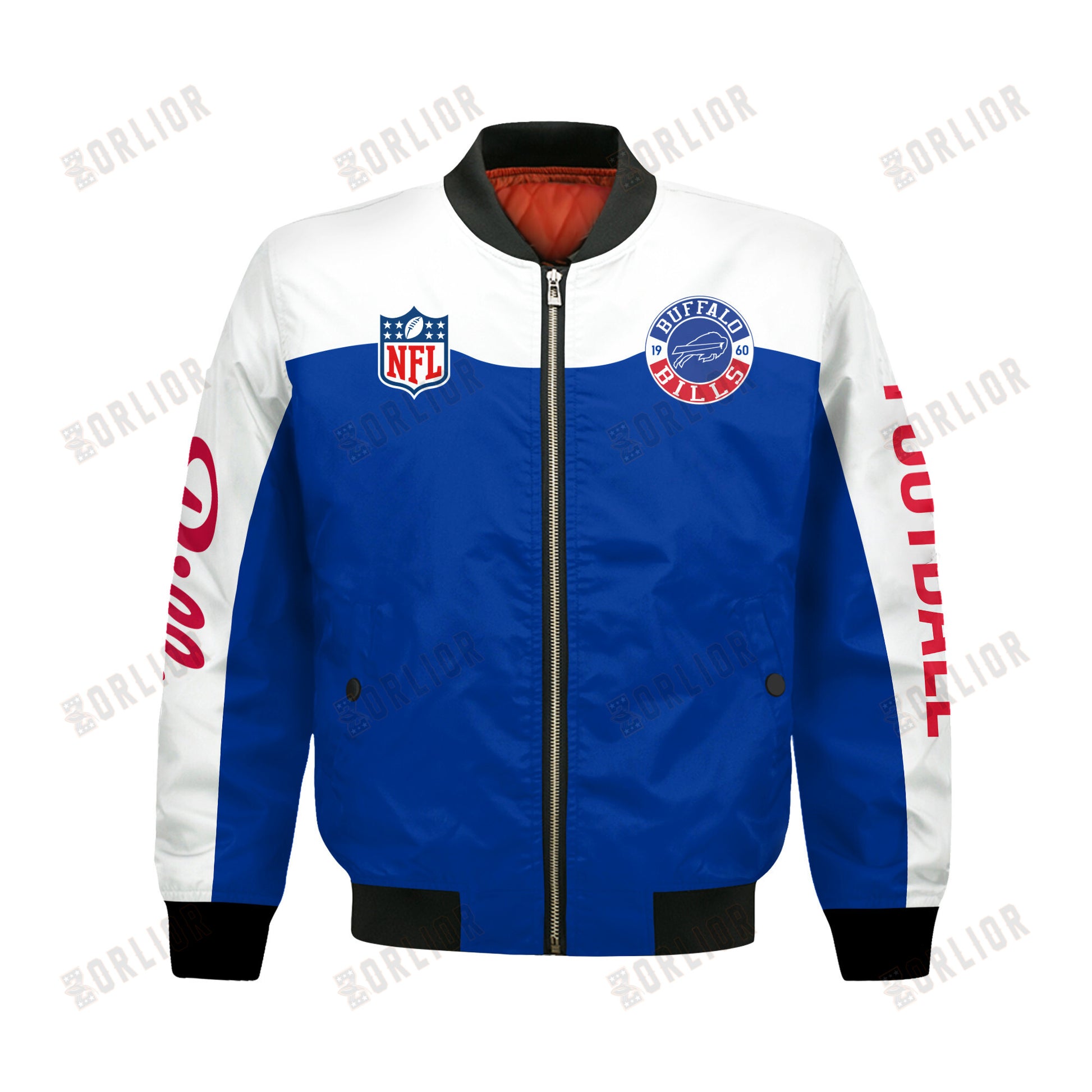 Buffalo Bills National Football League 2024 Face Any Weather Bomber Jacket