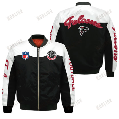Atlanta Falcons National Football League 2024 Face Any Weather Bomber Jacket