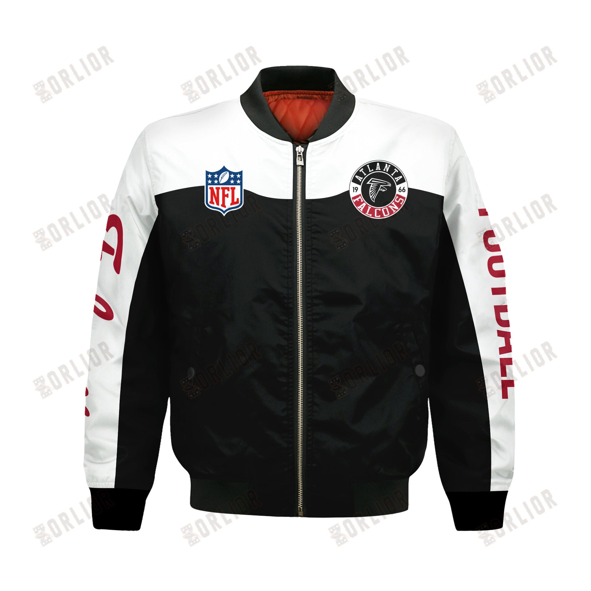 Atlanta Falcons National Football League 2024 Face Any Weather Bomber Jacket
